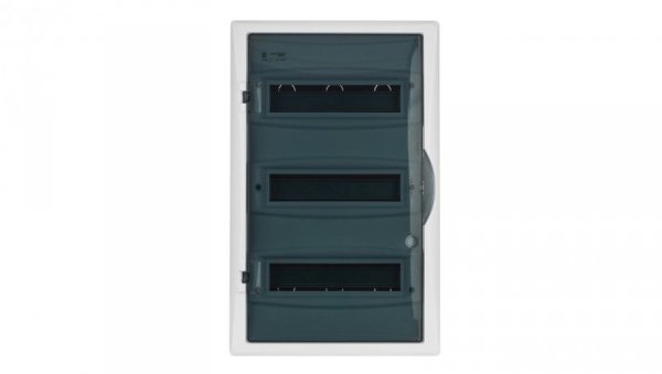 Rozdzielnica modułowa 3x12 p/t ECONOMIC BOX RP 3/36 drzwi transparentne (N+PE) lP40 2516-01