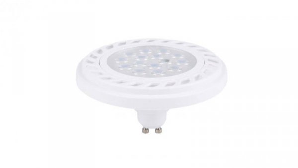 Żarówka ES111 gu10 15 led 8,9W W/NW 30s neutralna biała AR111 biała obudowa