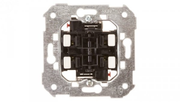 Simon 82 Łącznik schodowy podwójny mechanizm, szybkozłącza, 75397-39