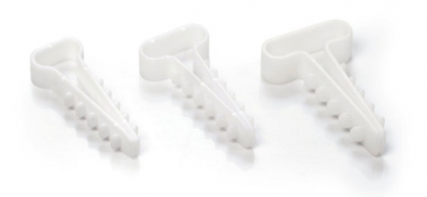 UCHWYT WBIJANY DO PRZEWODÓW PŁASKICH UWP-4 (100szt.)