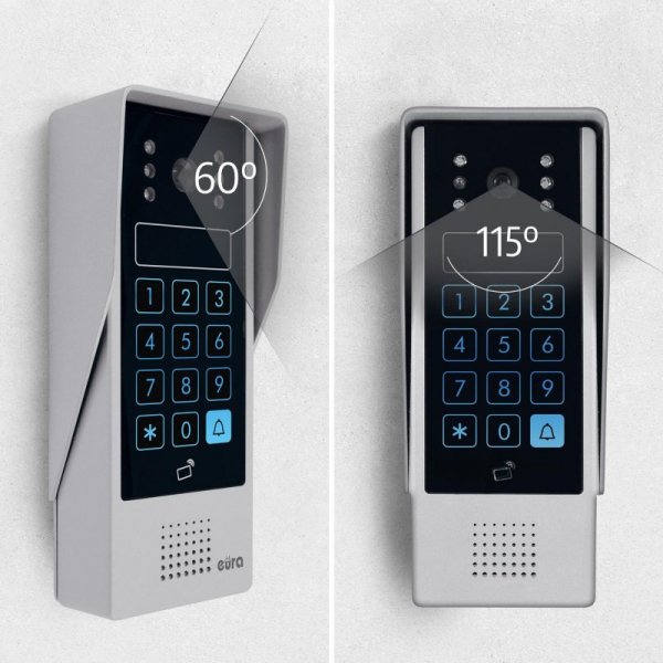 WIDEODOMOFON EURA VDP-90A3 DELTA + czarny monitor TUYA