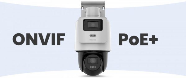 Kamera IP Hilook PTZ-D4 dualna 8MP (4MP + 4MP)