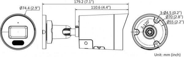 Kamera IP Hikvision DS-2CD2087G2H-LIU/SL(4mm)(eF)
