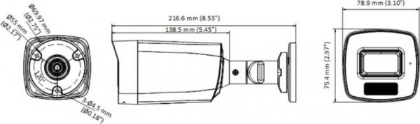 Hikvision DS-2CE17D0T-LFS(2.8mm)