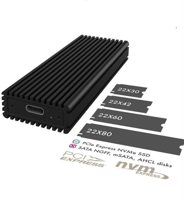 Obudowa IcyBox  IB-1816M-C31 Type-C na PCIe NVMe M.2