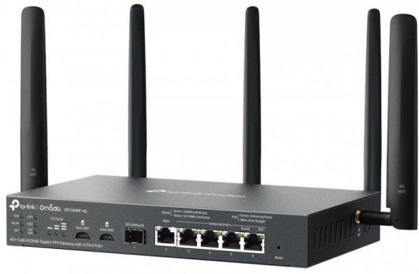 ROUTER TP-LINK ER706WP-4G LTE Cat6 Omada AX3000