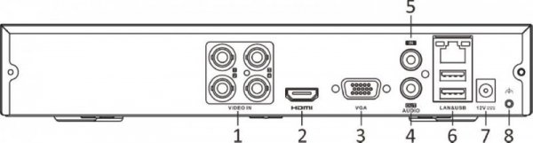 Rejestrator 5w1 Hilook 8-kanałowy 4MP DVR-208G-M1/T