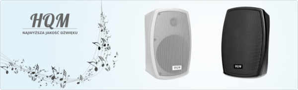 GŁOŚNIK SUFITOWY PA HQM-SOZ1024 10W 100V BIAŁY