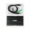 iBOX Obudowa metalowa HD-02 USB 3.0 Czarna
