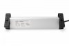 Digitus Listwa zasilająca biurowa 45° 4 gniazdowa, 2x USB (5V/2A) z możliwością obrotu o 290° aluminiowa HQ