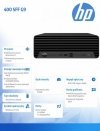 HP Inc. Komputer 400 SFF G9 i7-12700 512GB/16GB/DVD/W11P  6A831EA