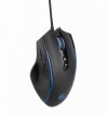 Gembird Mysz przewodowa RAGNAR RX300 laserowa RGB 12000 DPI