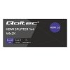 Qoltec Aktywny rozdzielacz Splitter 4 x HDMI 4K x 2K | 6Gb/s | 60Hz