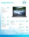 Dell Notebook Latitude 9450 2in1 Win11Pro Ultra 7 165U/32GB/512GB SSD Gen4/14.0 QHD+ Touch/Int/FgrPr/FHD/IR Cam/Mic/WLAN+BT/Back