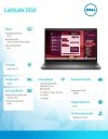 Dell Laptop Latitude 3550 Win11Pro i7-1355U/16GB/512GB SSD Gen4/15.6 FHD/Integrated/FgrPr/FHD/IR Cam/Mic/WLAN + BT/Backlit Kb/3 