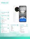 TECNO Smartfon Spark 30C 6/128 Orbit White