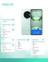 TECNO Smartfon Spark 30C 6/128 Magic Skin Green