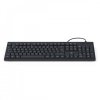 Hama Klawiatura CK-100 przewodowa Czarna