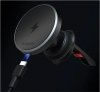 AUKEY HD-MC13 ładowarka samochodowa bezprzewodowa Qi2 15W 3A + kabel USB-C