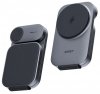 AUKEY LC-MC312 Slim 3w1 ładowarka bezprzewodowa MagSafe Qi2 15W  + ładowarka PD 30W + Etui