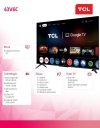 TCL Telewizor LED 43 cale 43V6C