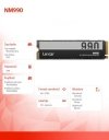 Lexar Dysk SSD NM990 2TB Gen5 14000/10000