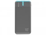 Tracer PowerBank EnerGo 10000mAh szaro-niebieski