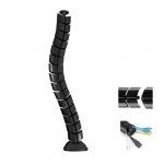 Maclean Organizator maskownica kabli do biurka MC-768 B czarna