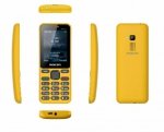 Maxcom Telefon MM 139 DUAL SIM żółty