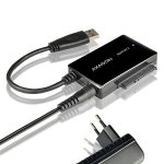 AXAGON ADSA-FP3 Adapter USB 3.2 Gen 1 - SATA 6G HDD FASTport3 (2.5, 3.5, 5.25) w tym zasilacz