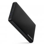 AXAGON EE25-SLC Obudowa zewnętrzna plastikowa, bezśrubowa, USB-C 3.2 GEN 1 SATA 6G 2.5, czarna