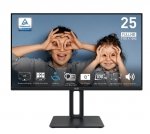 MSI Monitor PRO MP251P   24.5 cala/LED/FHD/Flat/100Hz/Czarny