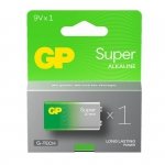 GP Battery Bateria alkaliczna 6LR61 9V SUPER 1 sztuka (G-TECH)