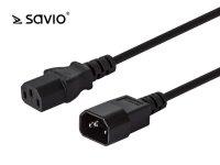Elmak SAVIO CL-99 Przedłużacz kabla zasilającego C13/C14; 1,2m 