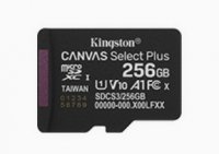 Kingston Karta pamięci microSD 256GB Canvas Select+ G3 150MB/s 