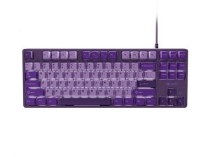 Natec Klawiatura Fury Kanabo K2 US fioletowa podświetlenie mechaniczna