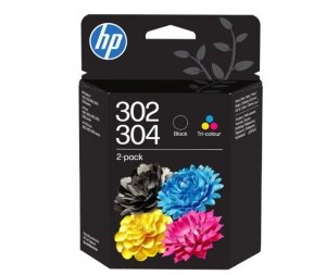 HP Inc. Zestaw Tusz 302/304 B82L1AE czarny + Tri-Color