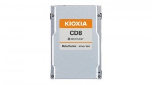 Kioxia Dysk SSD CD8-V 800GB U.2 NVMe Gen.4 1x4 DWPD 3 3D TLC BiCS Flash Data Center NVMe non-SED SIE PLP