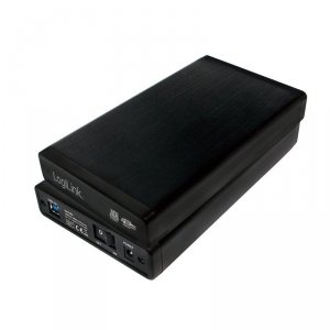 LogiLink Zewnętrzna obudowa HDD 3.5 cala, SATA, USB3.0, Czarna Aluminiowa