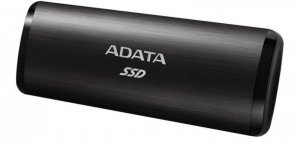 Adata Dysk zewnętrzny SSD SE760 512GB USB3.2-A/C Czarny