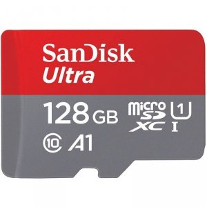 SanDisk Ultra microSDXC 128GB 120MB/s A1 + Adapter SD
