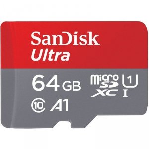 SanDisk Ultra microSDXC 64GB 120MB/s A1 + Adapter SD