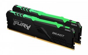 Kingston Pamięć DDR4 FURY Beast RGB 32GB(2*16GB)/3200 CL16