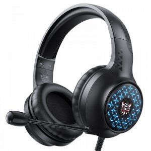 Onikuma Słuchawki gamingowe X7 RGB czarne (przewodowe)