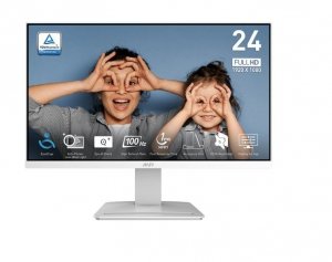 MSI Monitor PRO MP2412W  23.8 cala LED/FHD/Flat/100Hz/Biały