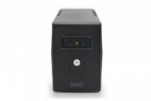 Digitus UPS Line-Ineractive LED BASIC, 600VA/360W, 1x12V/7Ah, AVR, 2x Schuko CEE 7/3