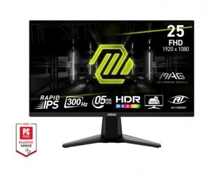 MSI Monitor MAG 255XF 24.5 cala/LED/FHD/Flat/300Hz/Black
