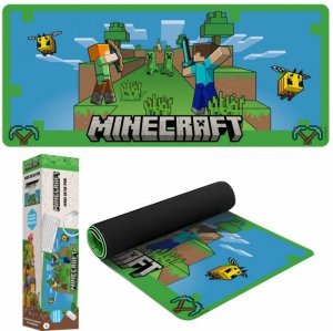 Kids Euroswan Mata podkładka pod myszkę 80x35cm Minecraft