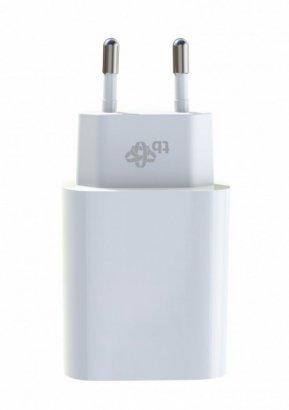 TB Ładowarka sieciowa 2x3A USB C + USB A biała 