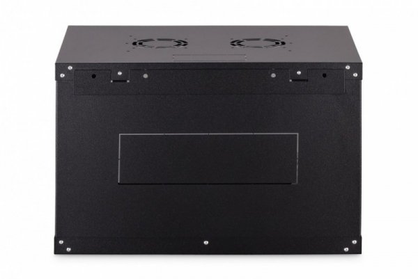 Digitus Szafa sieciowa wisząca Dynamic 19" 7U rack 385x600x450mm, drzwi szyba, czarna, niezłożona, 60kg
